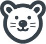 ネズミのイラスト